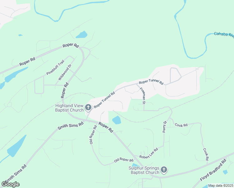 map of restaurants, bars, coffee shops, grocery stores, and more near 3539 Scenic Ridge Drive in Trussville