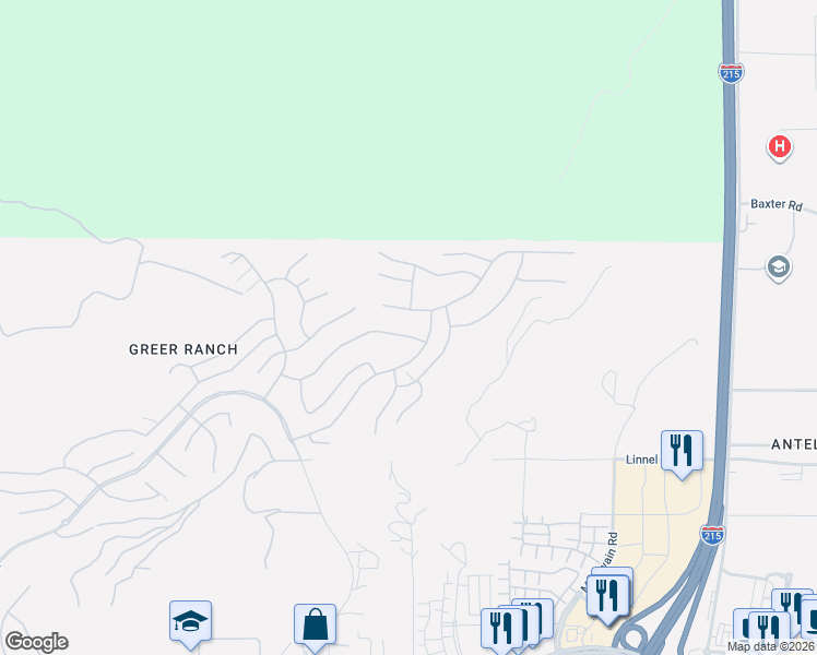 map of restaurants, bars, coffee shops, grocery stores, and more near 27383 Pumpkin Street in Murrieta
