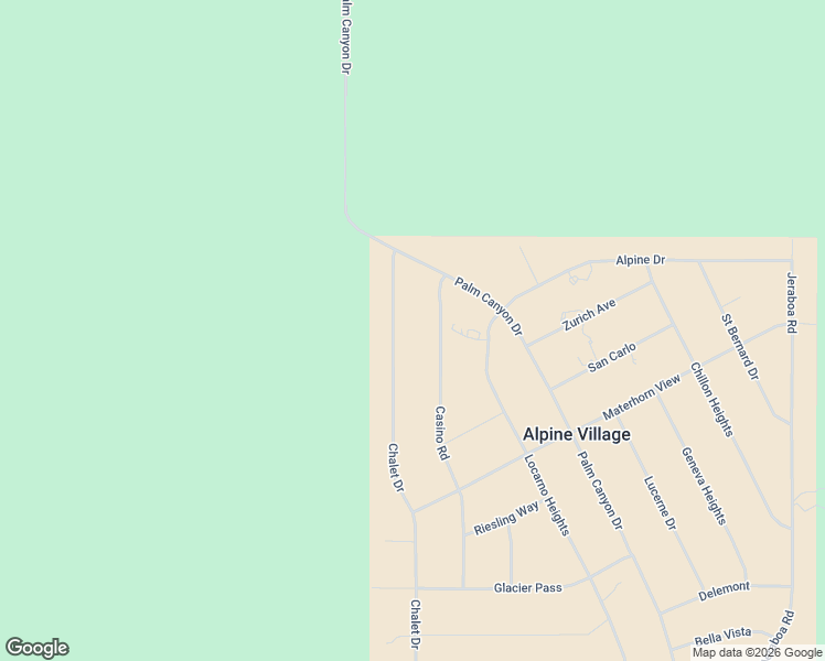 map of restaurants, bars, coffee shops, grocery stores, and more near 60300 Chalet Drive in Mountain Center