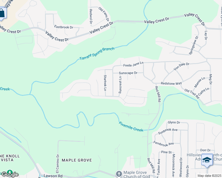 map of restaurants, bars, coffee shops, grocery stores, and more near 8 Freda Jane Lane in Birmingham