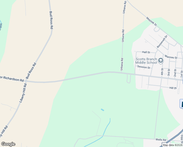 map of restaurants, bars, coffee shops, grocery stores, and more near 2046 Governor Richardson Road in Summerton