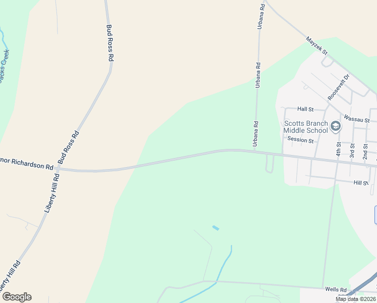 map of restaurants, bars, coffee shops, grocery stores, and more near 2046 Governor Richardson Road in Summerton