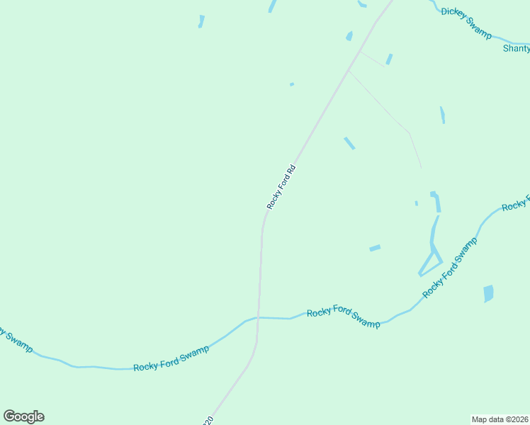 map of restaurants, bars, coffee shops, grocery stores, and more near 760 Rocky Ford Road in Salters