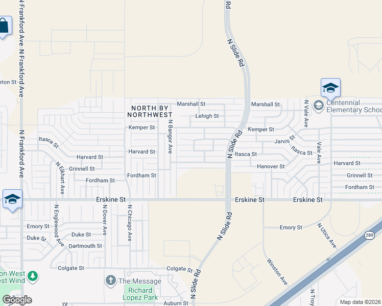 map of restaurants, bars, coffee shops, grocery stores, and more near 5224 Itasca Street in Lubbock
