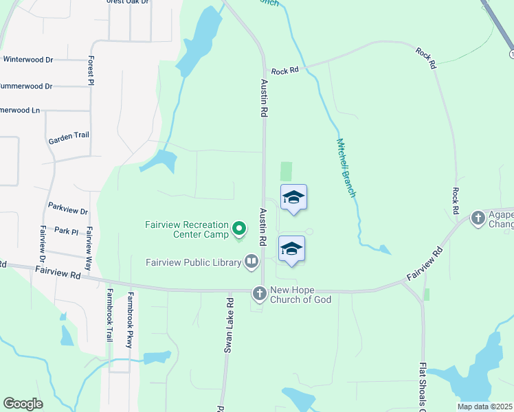 map of restaurants, bars, coffee shops, grocery stores, and more near 263 Austin Road in Stockbridge