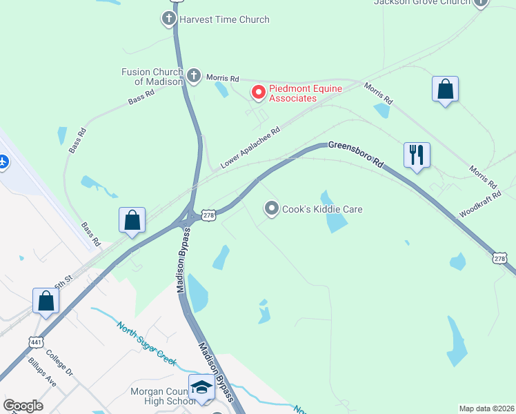 map of restaurants, bars, coffee shops, grocery stores, and more near 1010 Turner Road in Madison