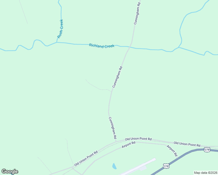map of restaurants, bars, coffee shops, grocery stores, and more near 1137 Cunningham Road in Greensboro