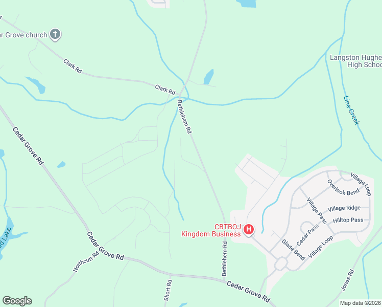 map of restaurants, bars, coffee shops, grocery stores, and more near 5405 Bethlehem Road in Fairburn