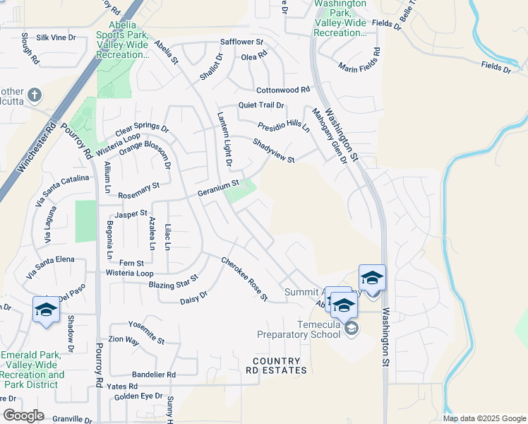 map of restaurants, bars, coffee shops, grocery stores, and more near 32601 Windchime Court in Winchester