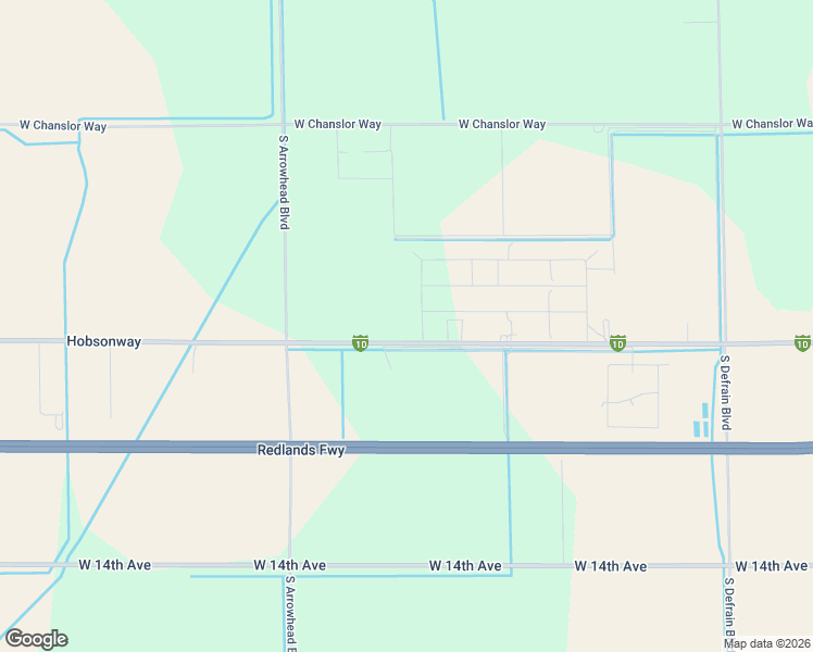 map of restaurants, bars, coffee shops, grocery stores, and more near 2473 Florence Boulevard in Blythe
