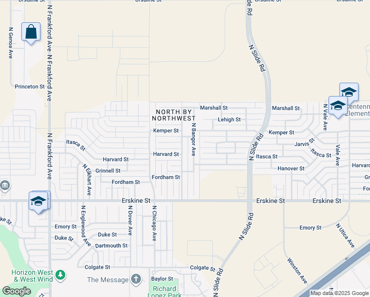 map of restaurants, bars, coffee shops, grocery stores, and more near 902 North Belmont Avenue in Lubbock