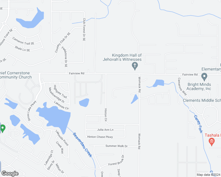 map of restaurants, bars, coffee shops, grocery stores, and more near 120 Heather Woods Court in Covington