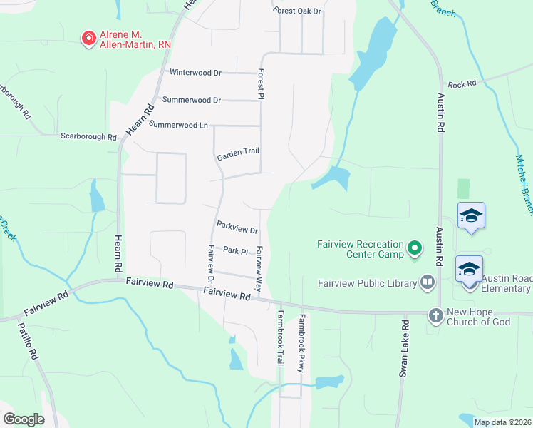 map of restaurants, bars, coffee shops, grocery stores, and more near 129 Fairview Way in Stockbridge