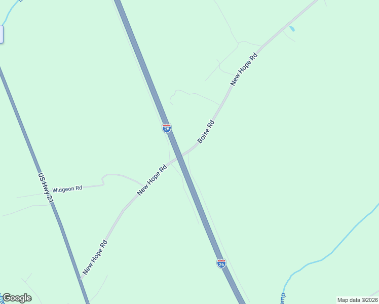 map of restaurants, bars, coffee shops, grocery stores, and more near 195 Boise Road in Orangeburg