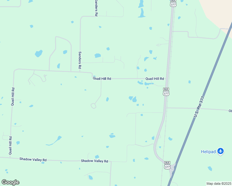 map of restaurants, bars, coffee shops, grocery stores, and more near 382 Quail Hill Road in Whitesboro