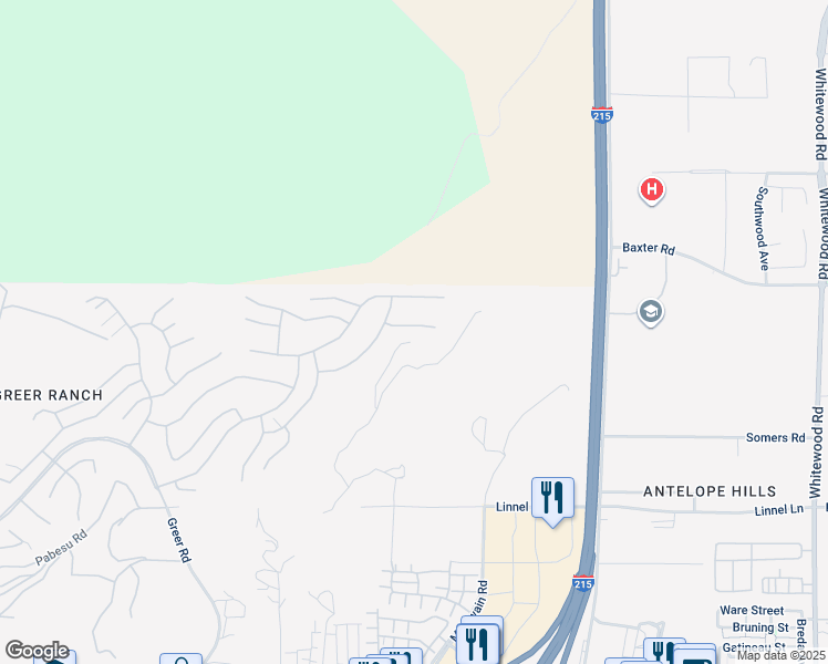 map of restaurants, bars, coffee shops, grocery stores, and more near 27741 Elderberry Street in Murrieta