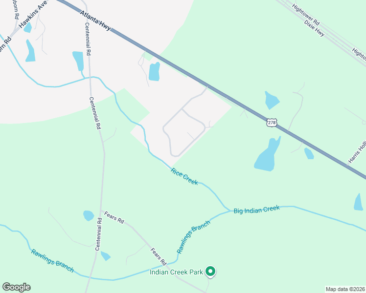 map of restaurants, bars, coffee shops, grocery stores, and more near Indian Creek Trail in Rutledge