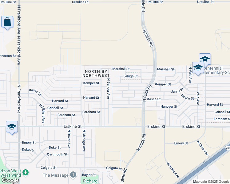 map of restaurants, bars, coffee shops, grocery stores, and more near 5238 Itasca Street in Lubbock