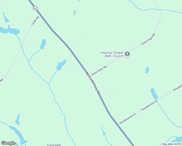 map of restaurants, bars, coffee shops, grocery stores, and more near 364 Good Hope Road in Cameron