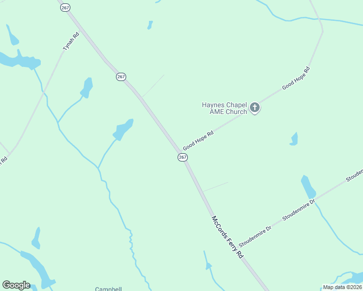 map of restaurants, bars, coffee shops, grocery stores, and more near 364 Good Hope Road in Cameron