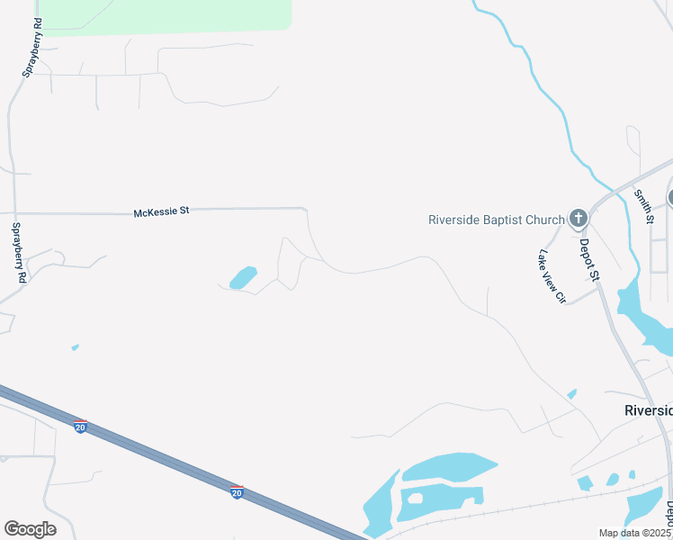 map of restaurants, bars, coffee shops, grocery stores, and more near McKessie Street in Pell City