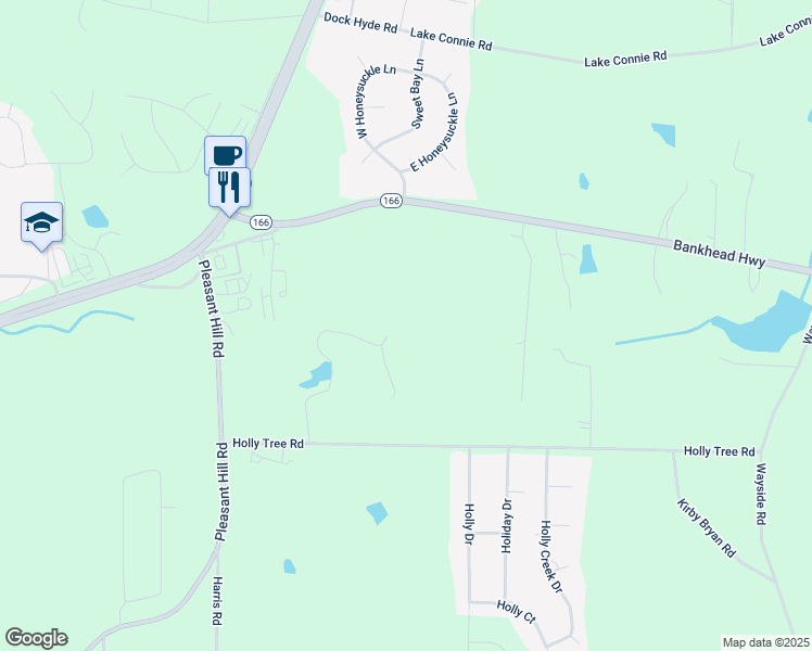 map of restaurants, bars, coffee shops, grocery stores, and more near 211 Holly Tree Road in Carrollton