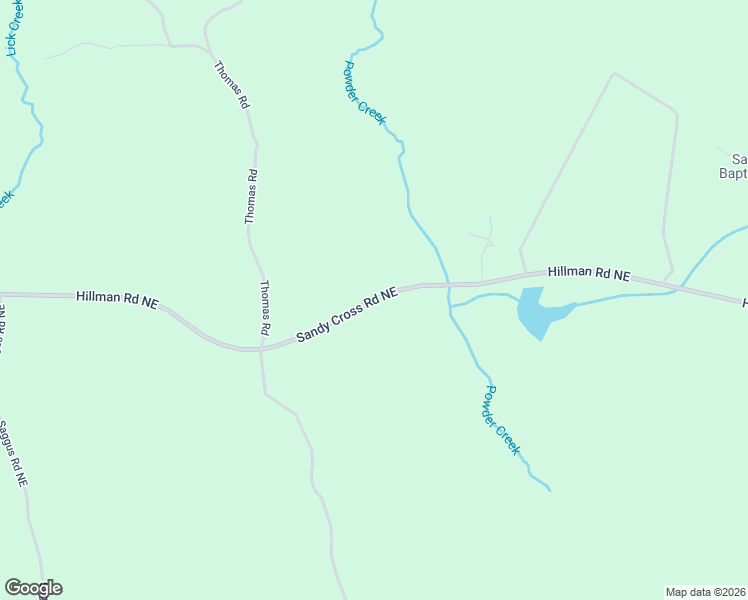 map of restaurants, bars, coffee shops, grocery stores, and more near Hillman Road Northeast in Taliaferro County