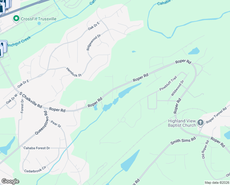 map of restaurants, bars, coffee shops, grocery stores, and more near 3705 Sample Drive in Trussville