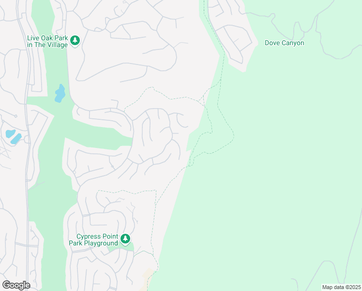 map of restaurants, bars, coffee shops, grocery stores, and more near 6 Eastridge in Trabuco Canyon