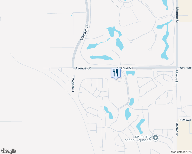 map of restaurants, bars, coffee shops, grocery stores, and more near 81230 Barrel Cactus Road in La Quinta
