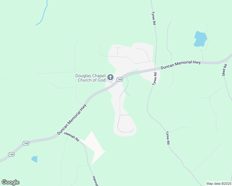 map of restaurants, bars, coffee shops, grocery stores, and more near 9631 Georgia 166 in Winston