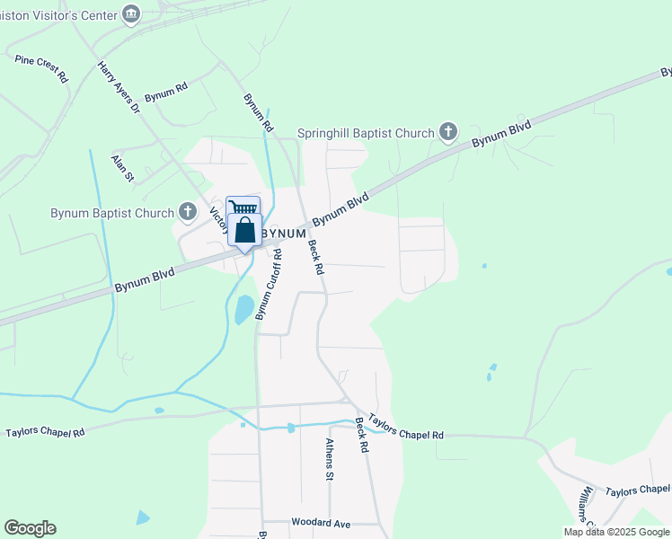 map of restaurants, bars, coffee shops, grocery stores, and more near 42 Dixie Drive in Oxford