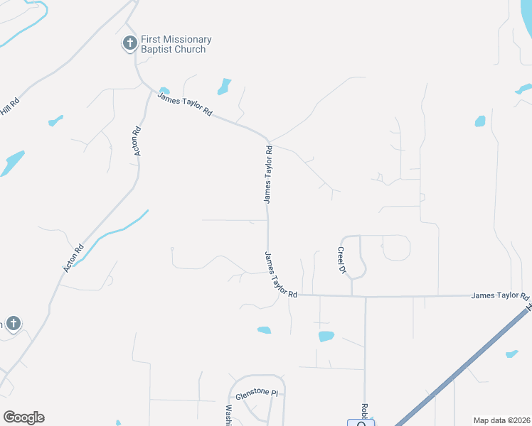 map of restaurants, bars, coffee shops, grocery stores, and more near 1206 James Taylor Road in Moody