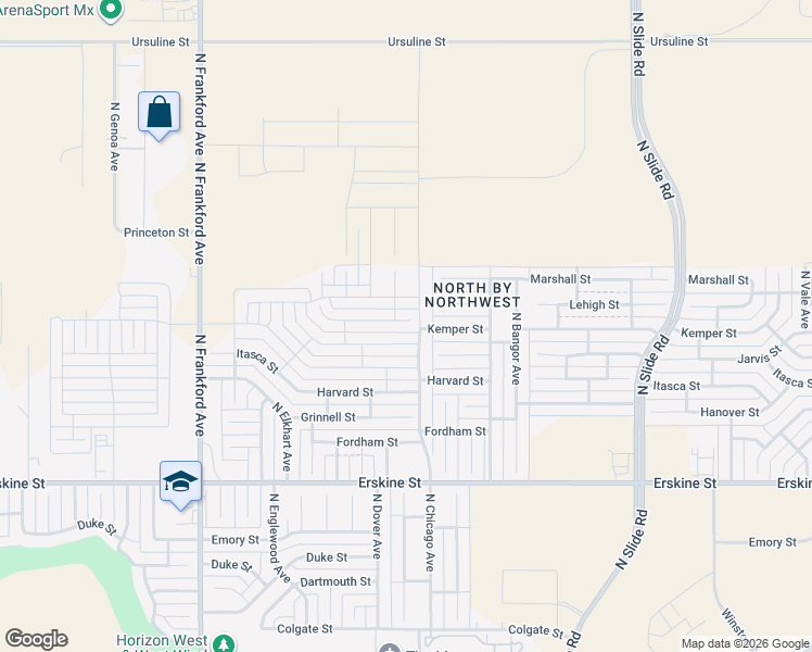 map of restaurants, bars, coffee shops, grocery stores, and more near 1202 North Chicago Avenue in Lubbock