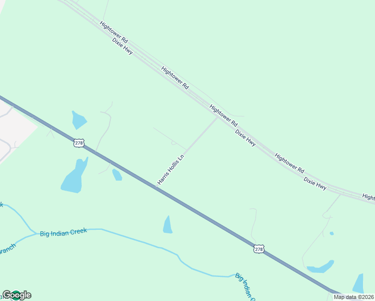 map of restaurants, bars, coffee shops, grocery stores, and more near 1038 Cooper Lane in Rutledge