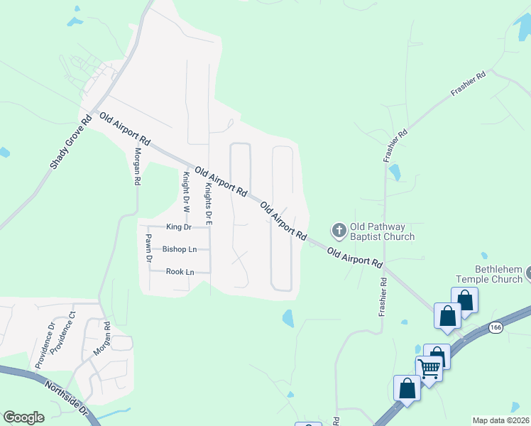 map of restaurants, bars, coffee shops, grocery stores, and more near 365 Old Airport Road in Carrollton