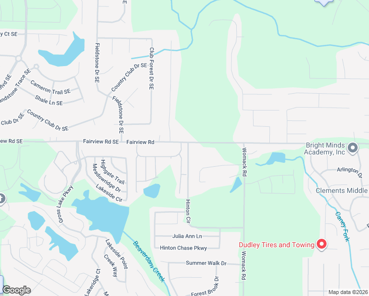map of restaurants, bars, coffee shops, grocery stores, and more near 410 Crestfield Circle in Covington