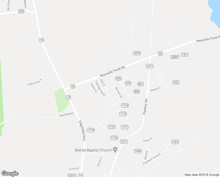 map of restaurants, bars, coffee shops, grocery stores, and more near 17 Burlington Street in Aiken