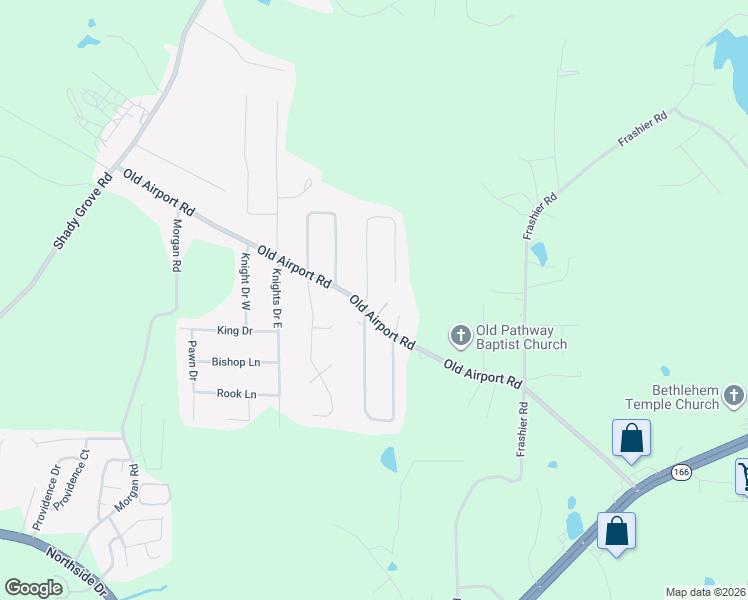 map of restaurants, bars, coffee shops, grocery stores, and more near 365 Old Airport Road in Carrollton