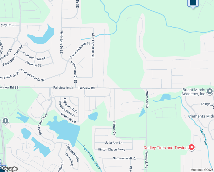 map of restaurants, bars, coffee shops, grocery stores, and more near 410 Crestfield Circle in Covington