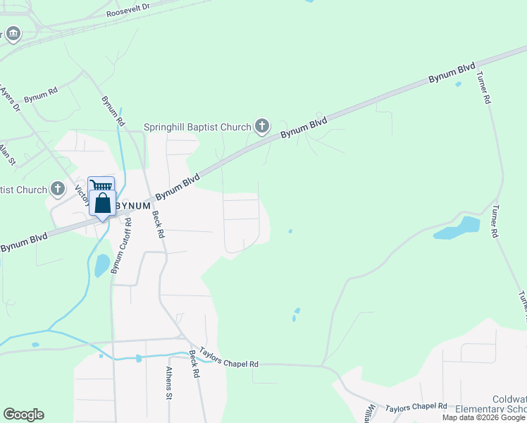 map of restaurants, bars, coffee shops, grocery stores, and more near 554 Shadecrest Drive in Eastaboga