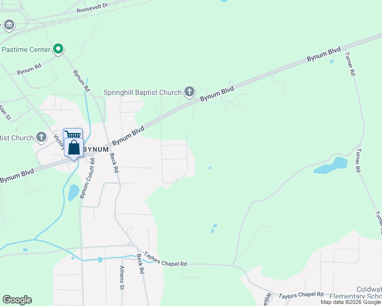 map of restaurants, bars, coffee shops, grocery stores, and more near 514 Shadecrest Drive in Oxford