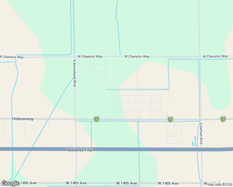 map of restaurants, bars, coffee shops, grocery stores, and more near 2425 Florence Boulevard in Blythe