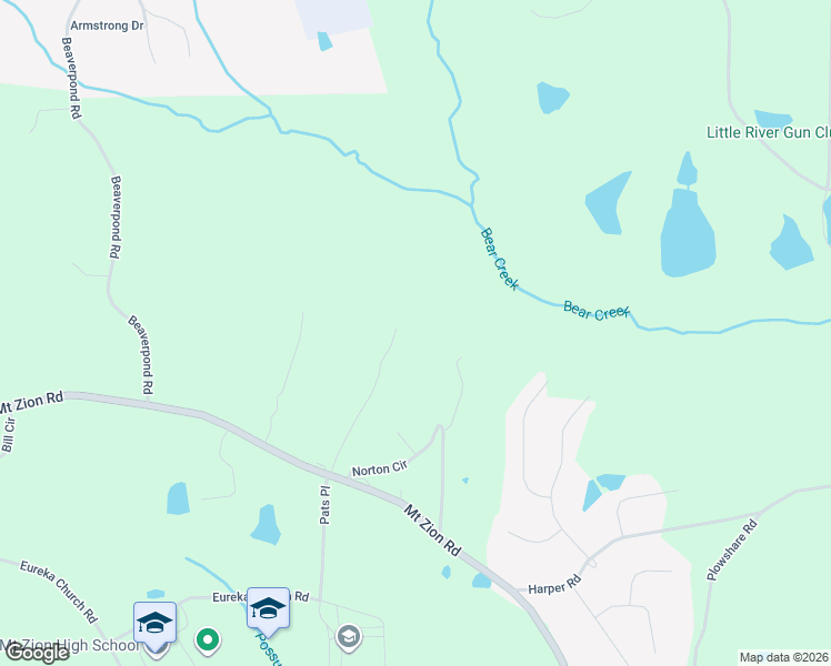 map of restaurants, bars, coffee shops, grocery stores, and more near 195 Park Drive in Carrollton
