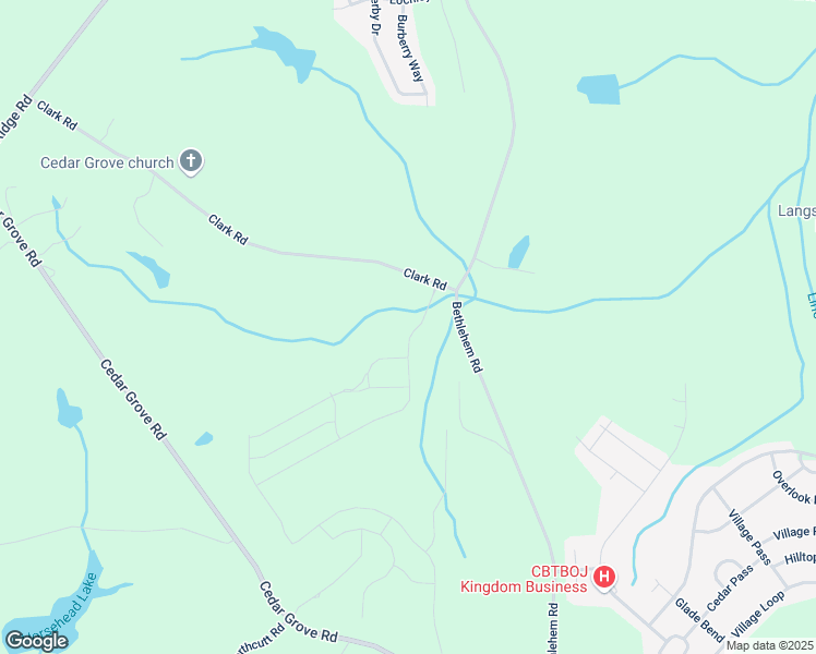 map of restaurants, bars, coffee shops, grocery stores, and more near 8192 Bluewater Drive in South Fulton