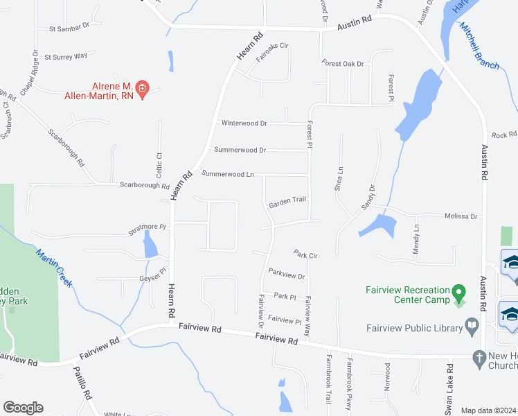 map of restaurants, bars, coffee shops, grocery stores, and more near 140 Fairview Drive in Stockbridge