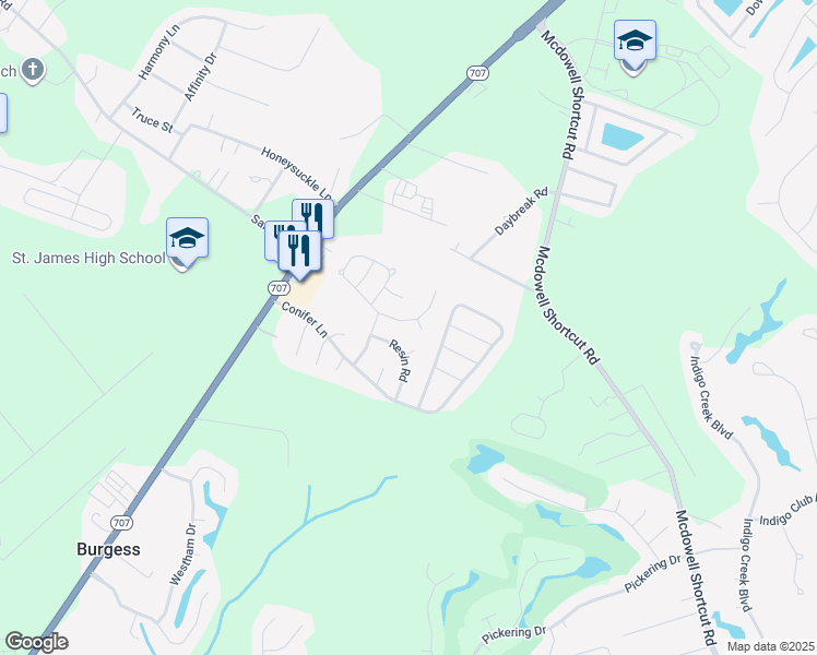 map of restaurants, bars, coffee shops, grocery stores, and more near 1014 Autumn Drive in Myrtle Beach