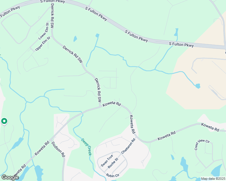 map of restaurants, bars, coffee shops, grocery stores, and more near 5174 Amberland Square in Atlanta