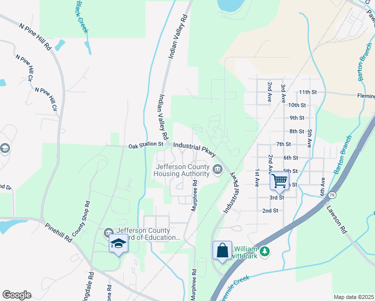 map of restaurants, bars, coffee shops, grocery stores, and more near 156 Spring Gardens Lane in Birmingham