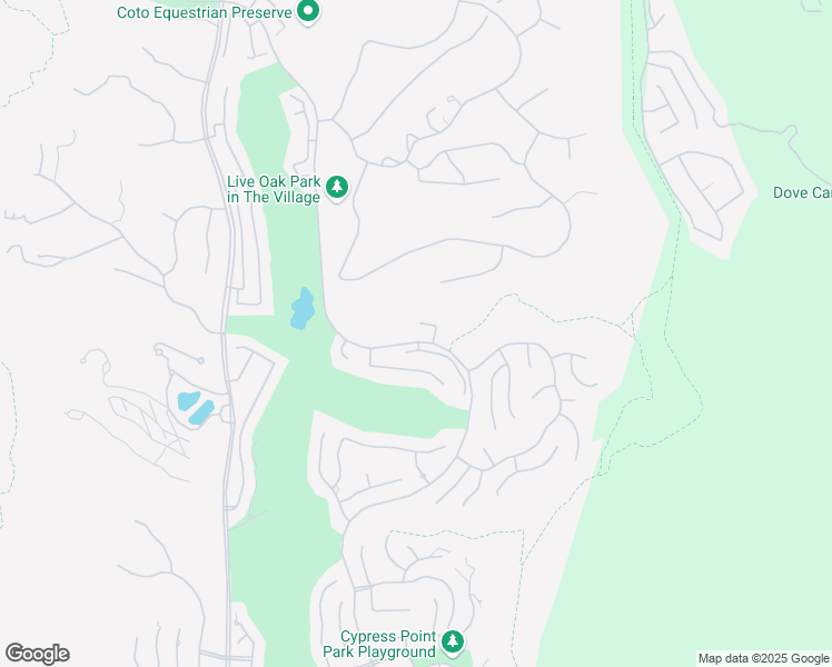 map of restaurants, bars, coffee shops, grocery stores, and more near 6 Vintage Way in Coto de Caza